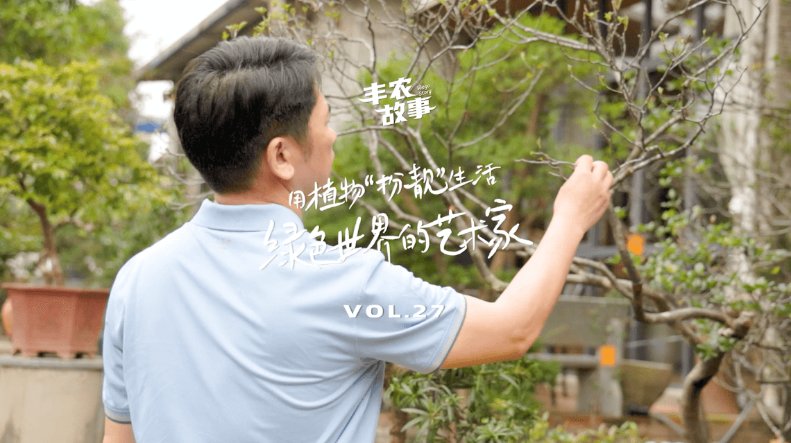 17年，他用一草一木去点亮了一个个家。